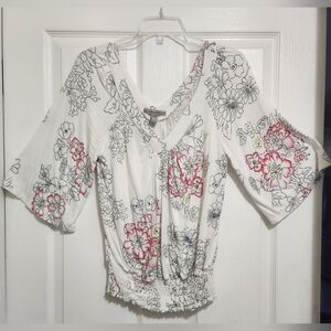 American Rag Cie Babydoll Blouse Women's Large